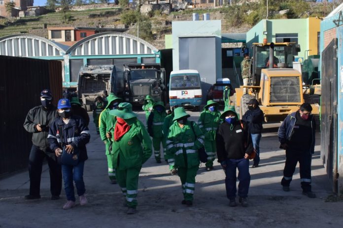 Paucarpata: Vehículos de limpieza pública están en mantenimiento hace más de seis meses
