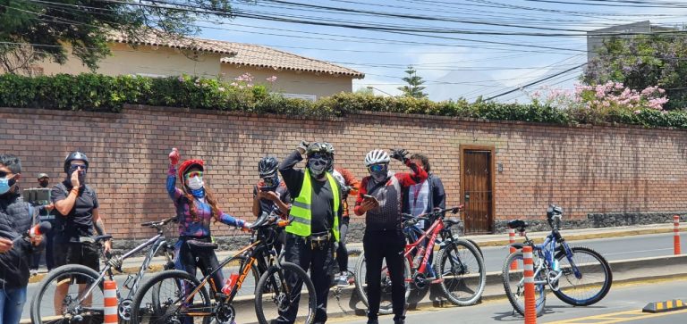 Ciclistas defenderán la implementación de ciclovías en la avenida Parra