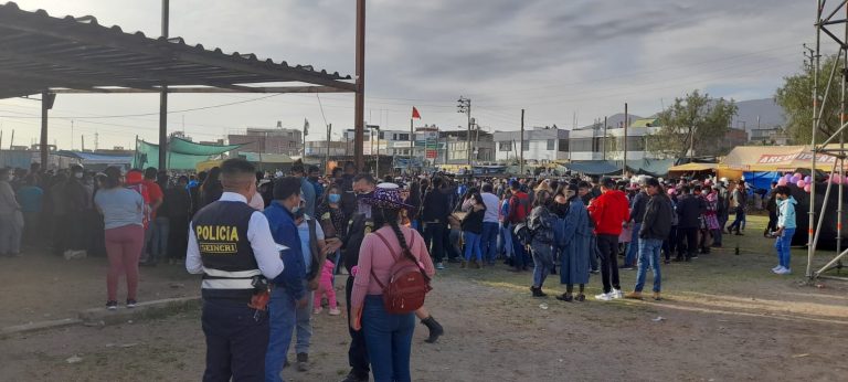 Cerro Colorado: Intervienen fiesta «Takanakuy» donde participaron 600 personas