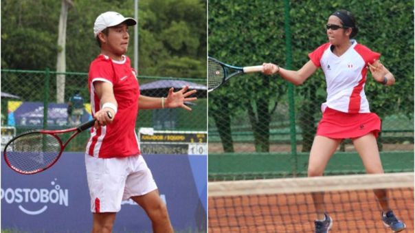 ¡Van por el oro! Perú clasificó a las finales de dobles en tenis de los Juegos Panamericanos Junior 2021