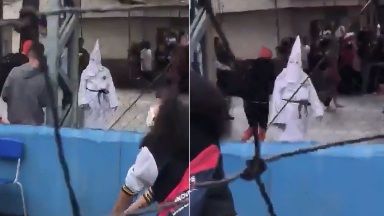 Brasil: Suspenden a profesor por aparecer disfrazado del Ku Klux Klan