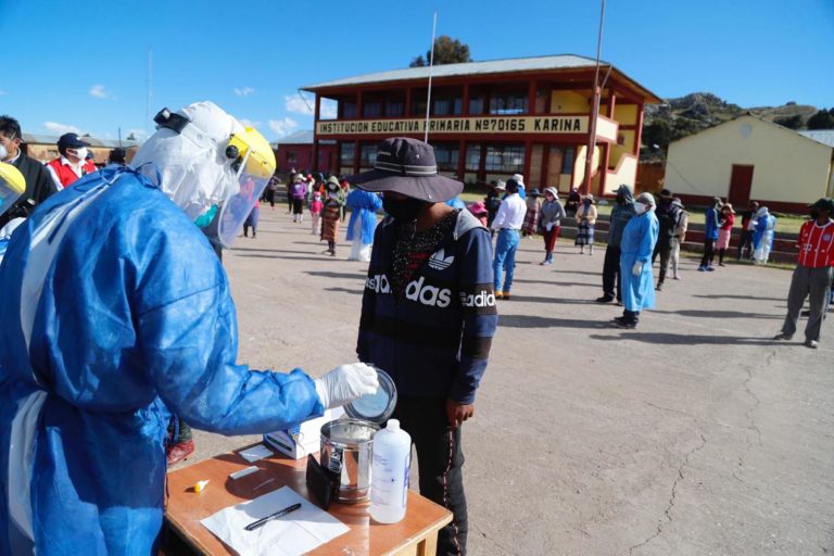 Aumenta el número de contagiados en Puno