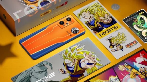 Realme presenta un celular Dragon Ball Z de edición limitad