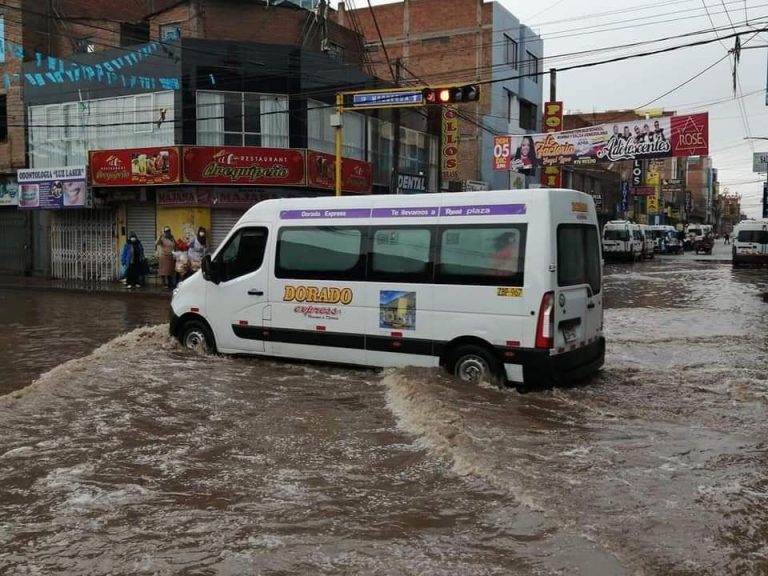 Autoridades de Juliaca solo destinaron S/5000 para atender emergencias por lluvias