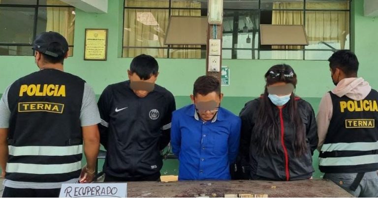 Capturan banda delincuencial Las Hienas del Cercado por hurto en el centro de Arequipa