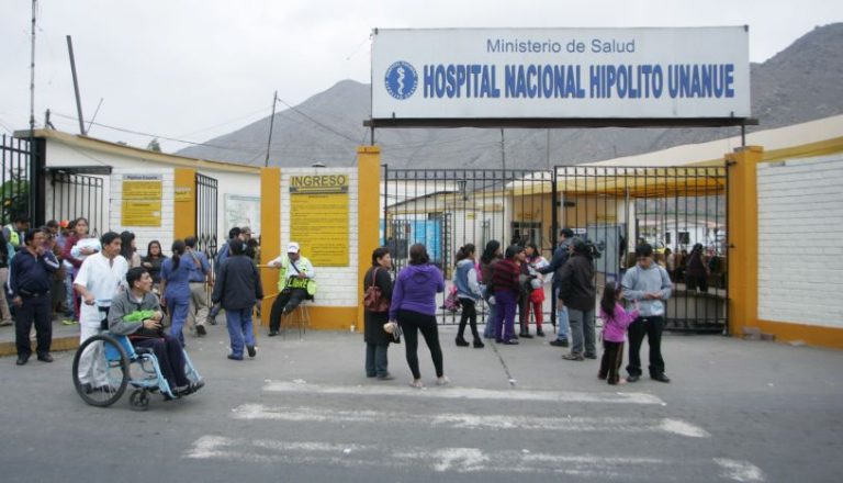 Suspenden citas médicas en el Hospital Hipólito Unanue por aumento de casos