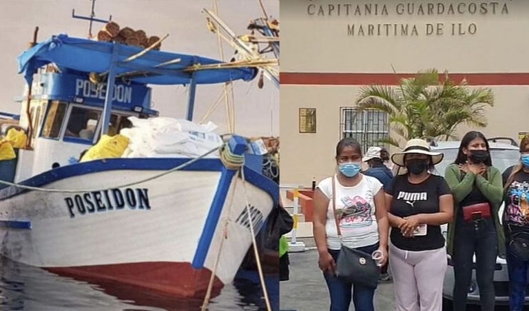 Encuentran a dos de los cuatro pescadores desaparecidos en Marcona