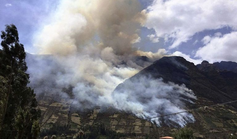 Comunero que provocó incendio forestal en Calca fue sentenciado a 10 años de cárcel