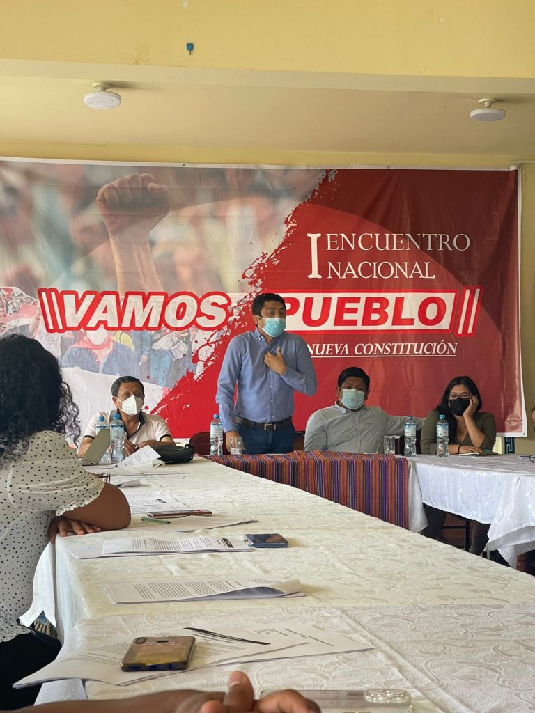 Congresista Guillermo Bermejo se inscribió al partido Vamos Pueblo