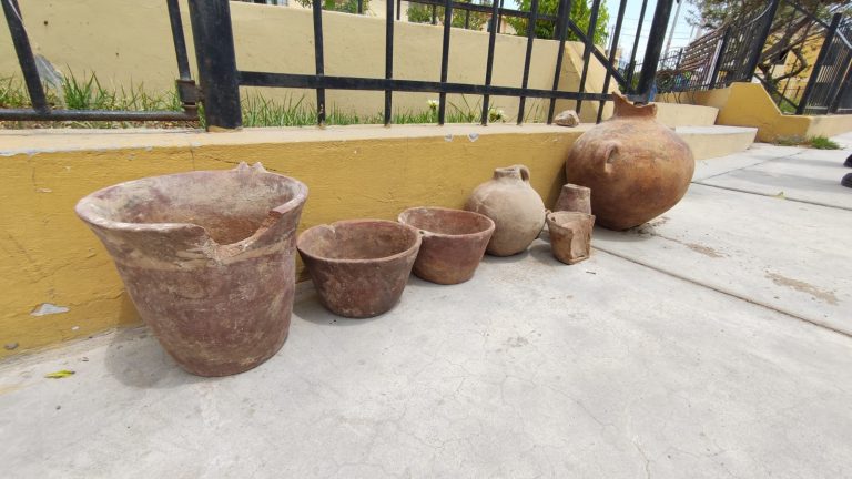 Encuentran restos arqueológicos en la plaza Bellavista