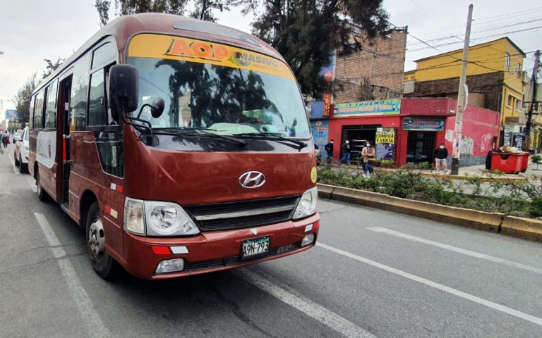 Policía intervino a cobrador acusado de agredir a una mujer gestante en Arequipa