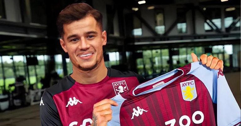 Coutinho fue prestado al Aston Villa