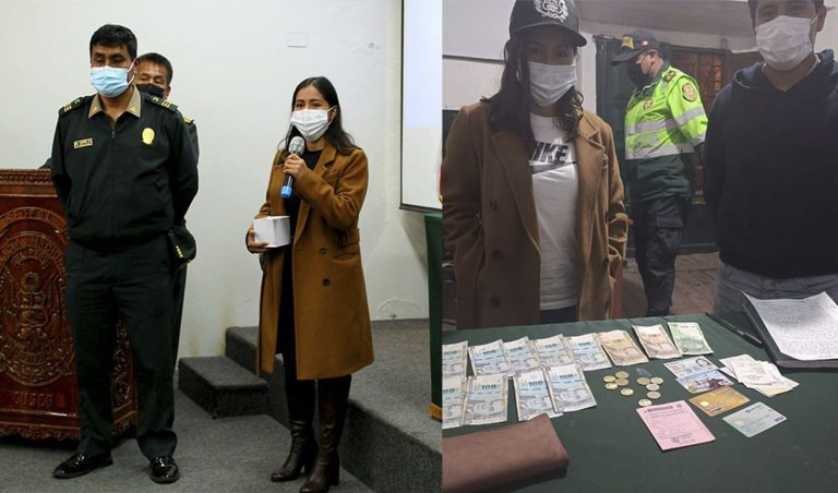 Policía de Cusco devuelve billetera con S/1150