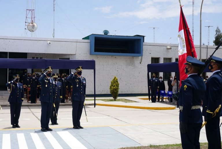 Arequipa: Presentan al nuevo comandante general del Ala Área N.º 3