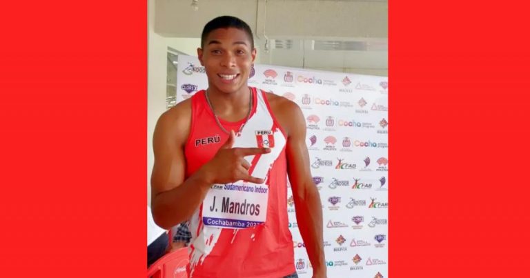 Atleta José Luis Mandros salta 8.17 m y se convierte en el mejor peruano de la historia
