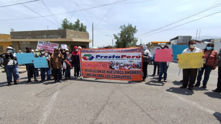 Ahorristas de Presta Perú llevan tres años esperando que el PJ sancione a responsables del delito de desfalco