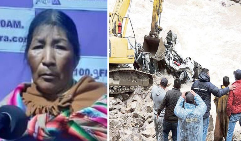 Mujer guarda la esperanza de encontrar el cuerpo de su hijo que cayó al río Macusani