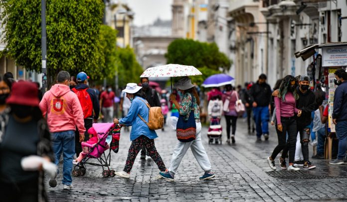Ciudad de Arequipa registrará lluvias leves y moderadas este fin de semana