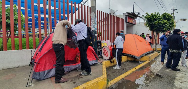Trabajadores contratados del GORE Arequipa iniciaron huelga de hambre