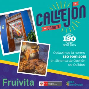 Fruitiva recibió la certificación de calidad ISO 9001 - 2015