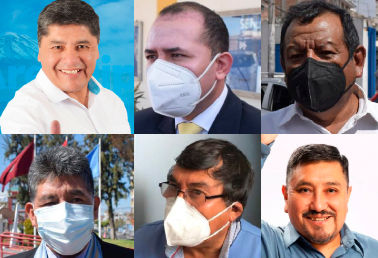 Estos son los candidatos a la Municipalidad Provincial de Arequipa