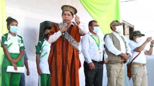 Pedro Castillo en discurso