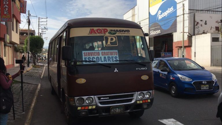Paucarpata: Empresa AQP Masivo ofrece dos buses para escolares