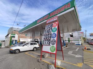 Grifos de la ciudad de Arequipa siguen presentando costos elevados