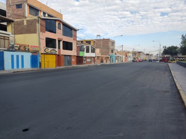 Avenida Progreso: Tramo de la calle Teniente Palacios hasta Teniente Rodríguez será cerrada por asfaltado