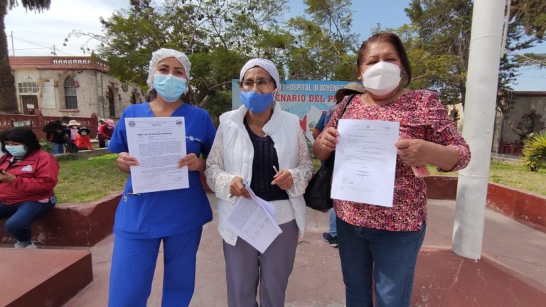 Hospital Goyeneche: Personal se dirige a gobernadora para exigir pago por horas complementarias desde 2021