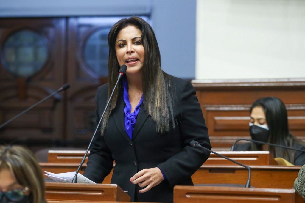 Parlamentaria Patricia Chirinos