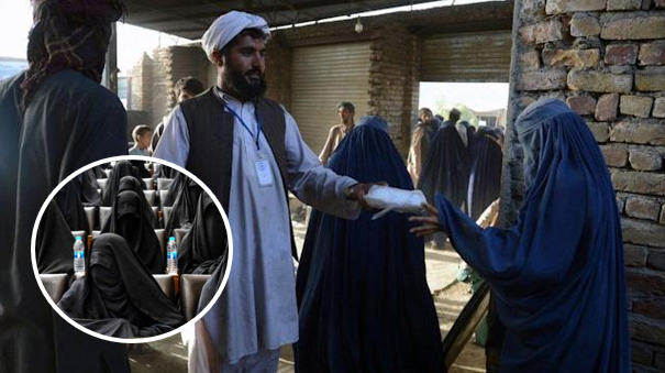 Talibanes ordenan que afganas usen velo islámico que cubre rostro y cuerpo