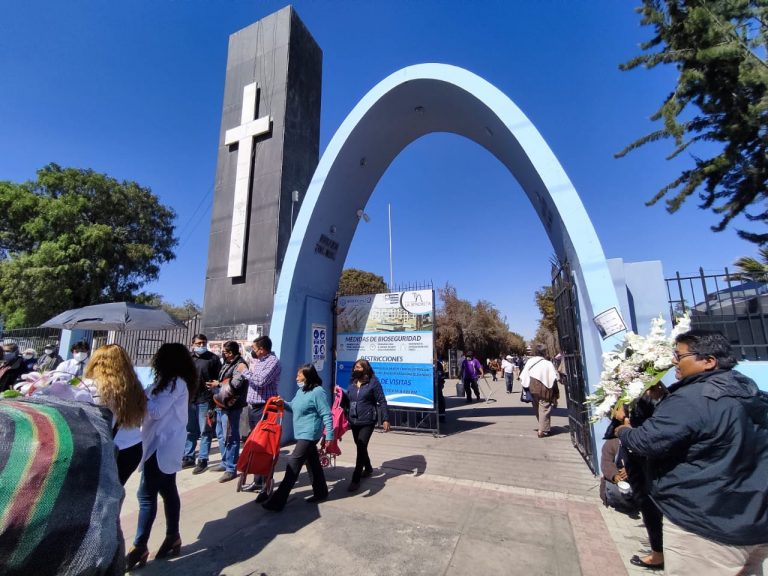 Cementerio La Apacheta atenderá con normalidad en el Día de la Madre
