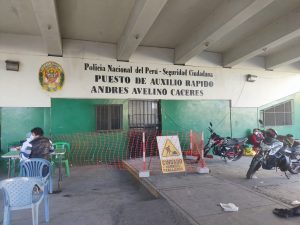 Colecta pública para puesto de auxilio rápido recaudo más de S/ 3 000 en la plataforma Avelino Cáceres