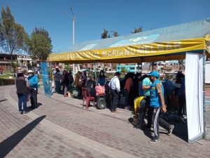Municipalidad de Mariano Melgar recolectó más de una tonelada de material reciclable en trueque ambiental