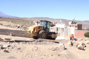 Obras en cementerio El Ángel de Mariano Melgar