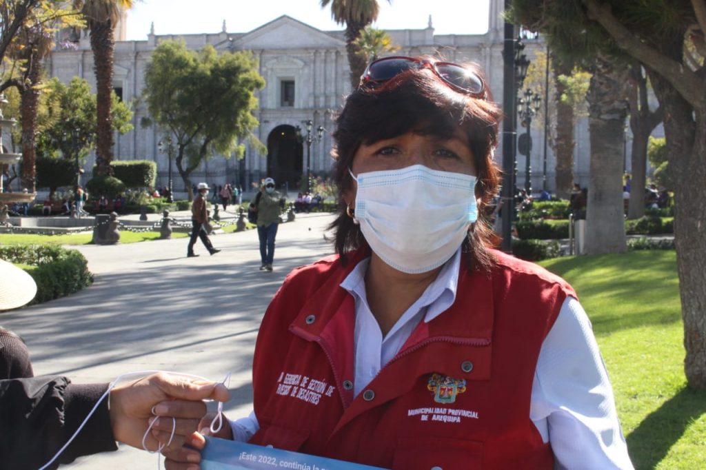 Subgerente de gestión de riesgo de desastres de Arequipa