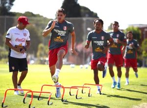 Tercer día de entrenamiento de la selección peruana