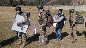 Recojo de material electoral