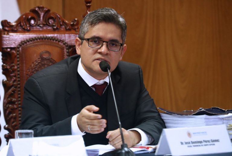 Fiscal Domingo Pérez pide audiencias presenciales para el caso de Keiko Fujimori