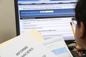 Organizaciones y partidos políticos deberán indicar su información financiera