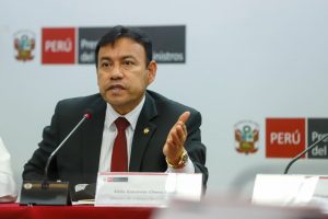 Ministro de Justicia, Félix Chero