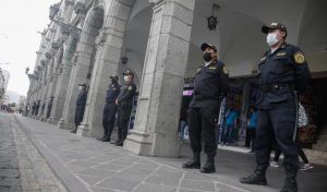 Refuerzan patrullaje para prevenir pintas de edificaciones en el Cercado