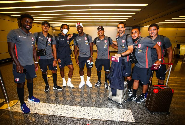 La Selección Peruana ya arribó a Qatar