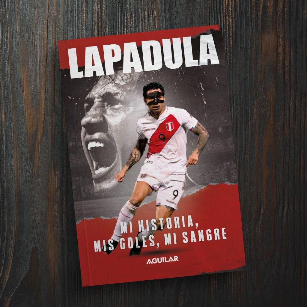 Libro sobre la vida y carrera futbolística de Gianluca Lapadula, '9' de la Selección Peruana de Fútbol.