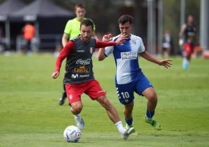 Los seleccionados nacionales que no disputaron o tuvieron pocos minutos ante Nueva Zelanda, perdieron por 1-0 ante Sabadell sub 20