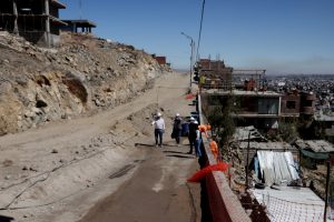 Alcalde supervisa la obra de “Vías conectoras III etapa”