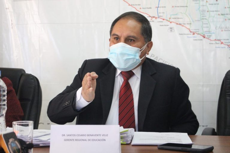Gerente regional de Educación, Santos Benavente: “No vivo de la Corrupción”