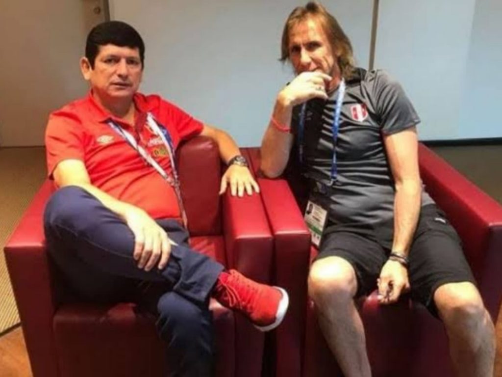 El presidente de la Federación Peruana de Fútbol, Agustín Lozano, se refirió a la renovación de contrato de Ricardo Gareca