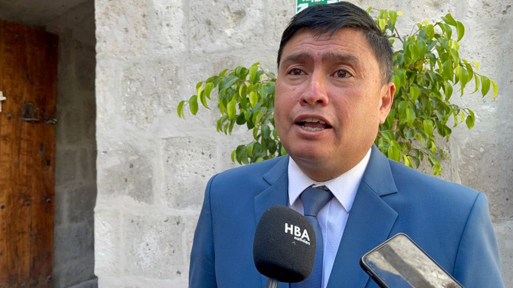 Anghelo Huerta, alcalde distrital de Yanahuara